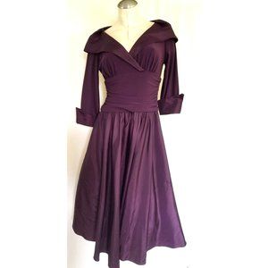 Eliza J. Size 10 Purple Cocktail Dress